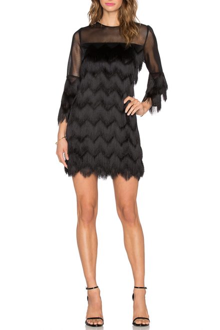 Міні-сукня з бахромою