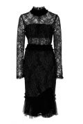 Чорна мереживна сукня Anabella