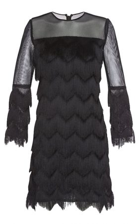 Міні-сукня з бахромою