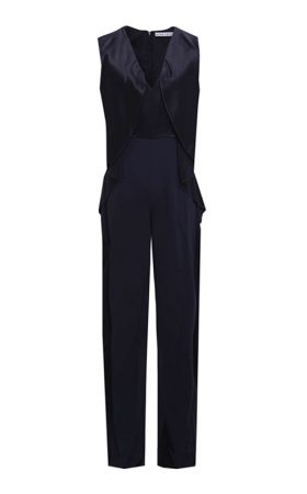 Чорний вечірній комбінезон Sarandon