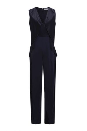 Чорний вечірній комбінезон Sarandon