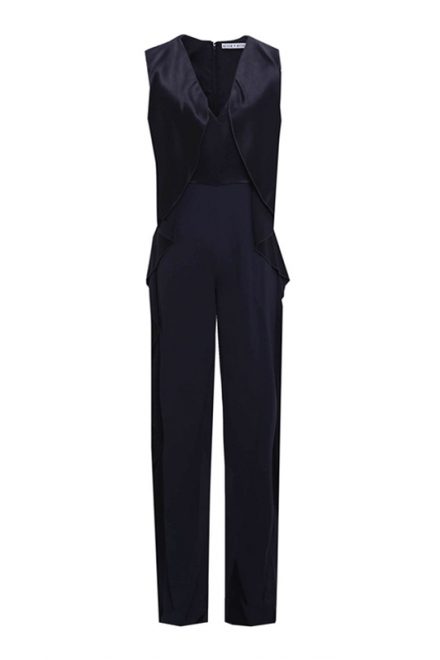 Чорний вечірній комбінезон Sarandon