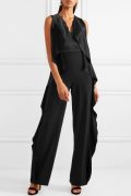 Чорний вечірній комбінезон Sarandon