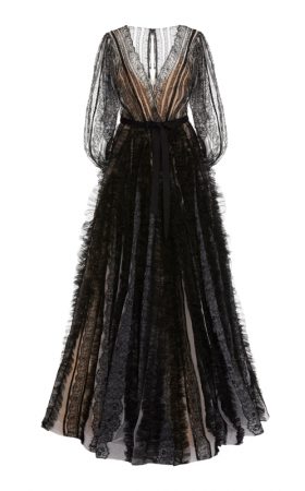 Бальна сукня з шовкового мережива