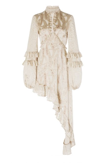 Асиметрична сукня Liora з принтом Пейслі