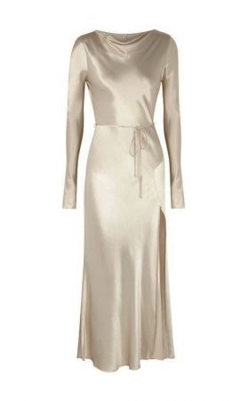 Асиметрична сукня Kaia відтінку перлів