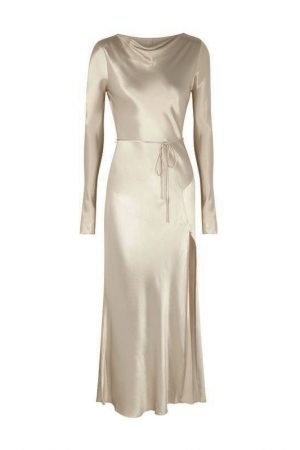 Асиметрична сукня Kaia відтінку перлів
