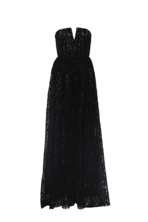 Вишукана сукня із оксамитовим напиленням