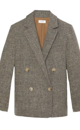 Двобортний вовняний піджак