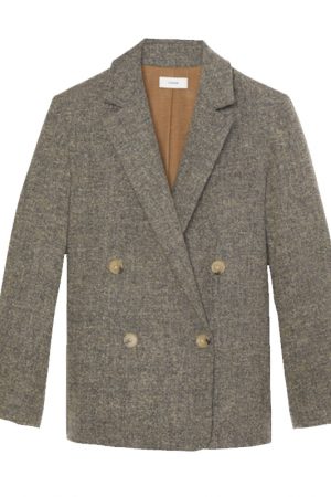 Двобортний вовняний піджак