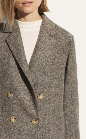 Двобортний вовняний піджак