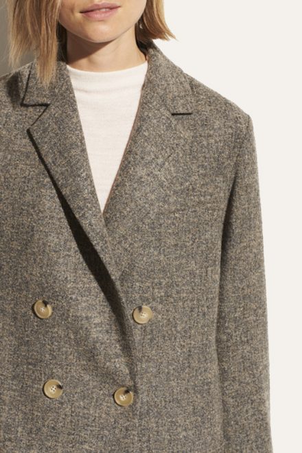 Двобортний вовняний піджак