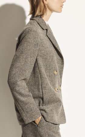 Двобортний вовняний піджак
