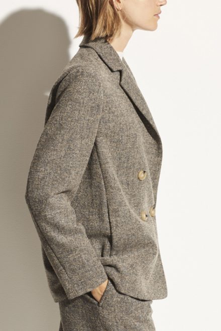 Двобортний вовняний піджак