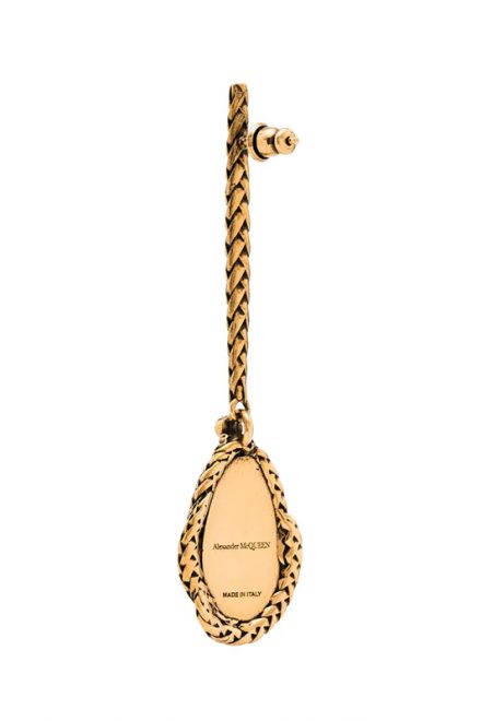 Перламутрові сережки-краплі