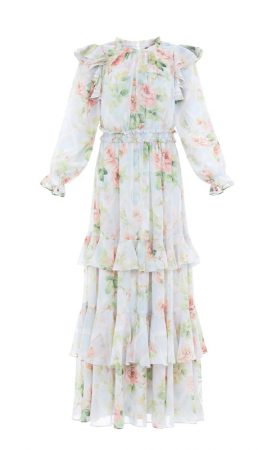 Сукня Abigail з акварельним принтом