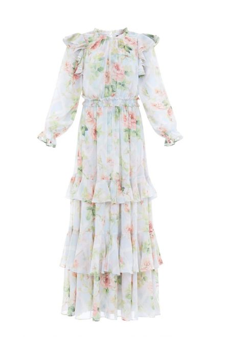 Сукня Abigail з акварельним принтом