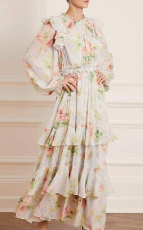 Сукня Abigail з акварельним принтом