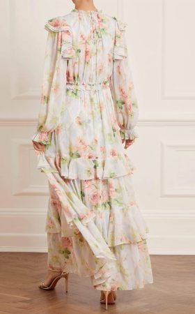 Сукня Abigail з акварельним принтом