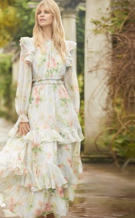 Сукня Abigail з акварельним принтом