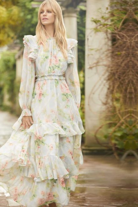 Сукня Abigail з акварельним принтом