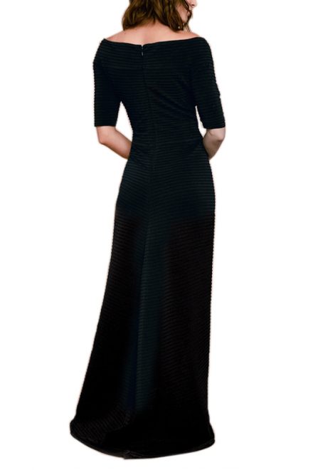 Чорна асиметрична сукня Avitus