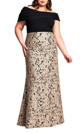 Сукня Kei із жакардовою спідницею