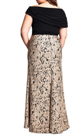 Сукня Kei із жакардовою спідницею