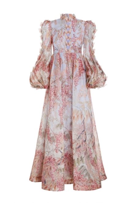 Подіумна шовкова сукня Botanica Butterfly