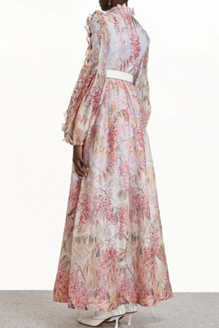 Подіумна шовкова сукня Botanica Butterfly