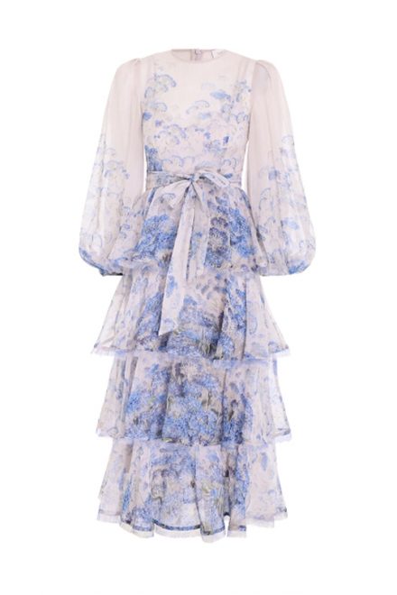 Сукня з авторським принтом