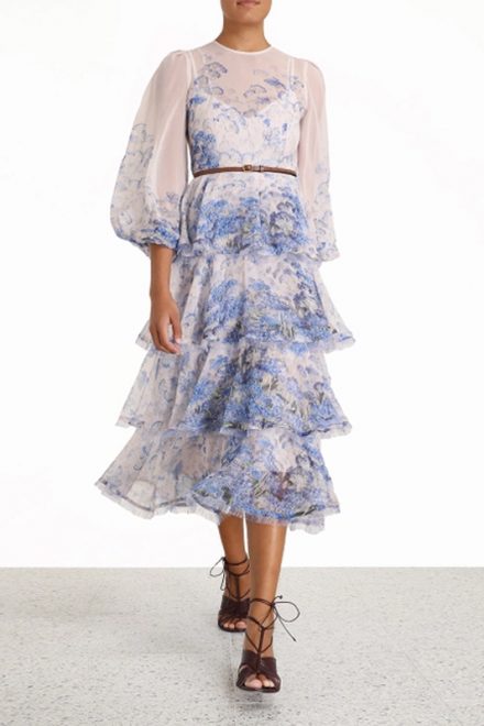 Сукня з авторським принтом