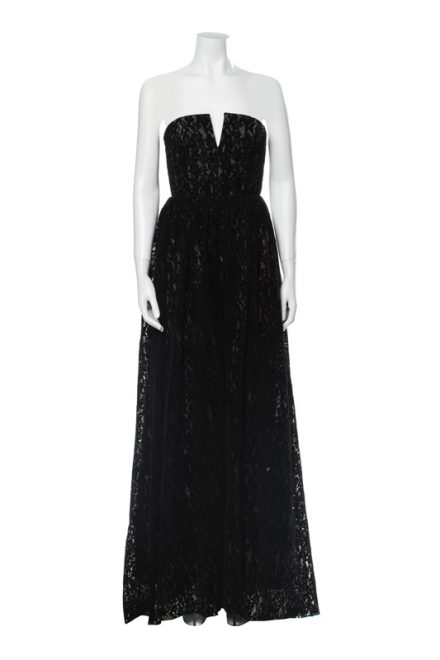 Вишукана сукня із оксамитовим напиленням