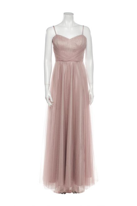 Пастельно-рожева сукня із драпіруванням