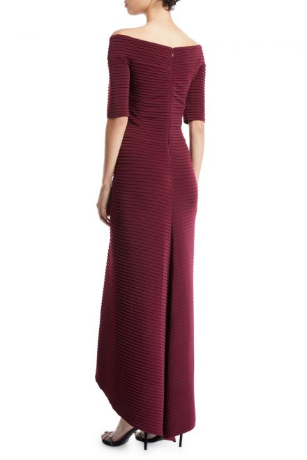 Асиметрична сукня Avitus віддінку марсала