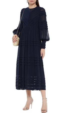 Сукня глибокого синього відтінку