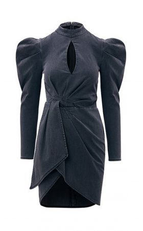 Мінісукня з акцентними рукавами