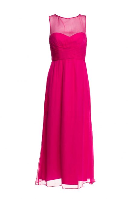 Шовкова сукня міді