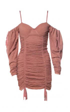 Драпірована мінісукня