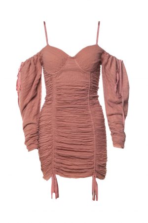 Драпірована мінісукня