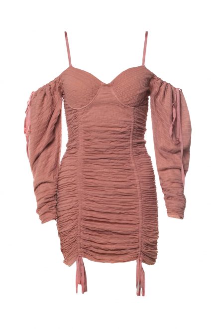 Драпірована мінісукня