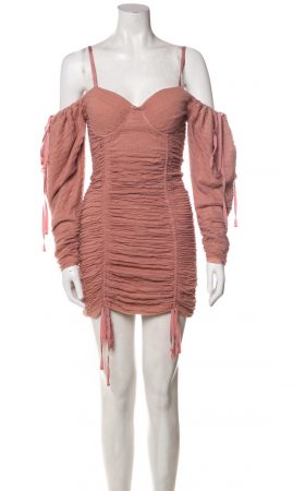 Драпірована мінісукня