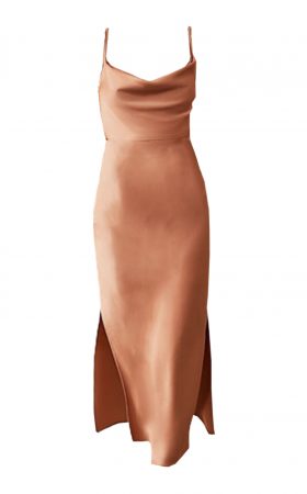 Сукня міді із драпіруванням на топі