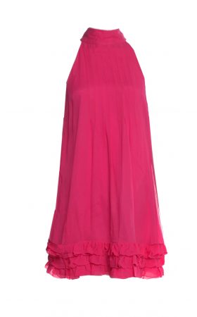 Шовкова мінісукня А-силуету