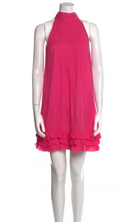 Шовкова мінісукня А-силуету