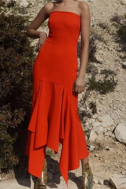 Асиметрична сукня Veronique