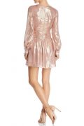 Мінісукня кольору рожевого золота