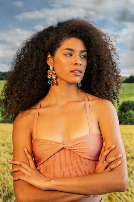 Яскраві сережки