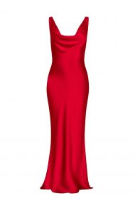 Сукня з драпірованим вирізом