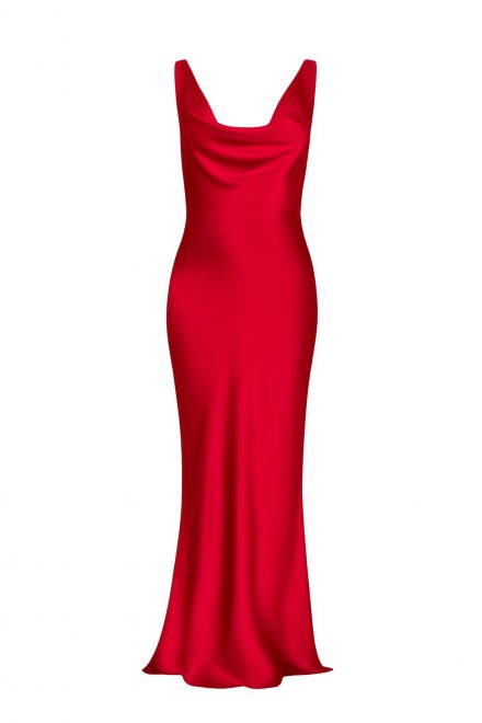 Сукня з драпірованим вирізом